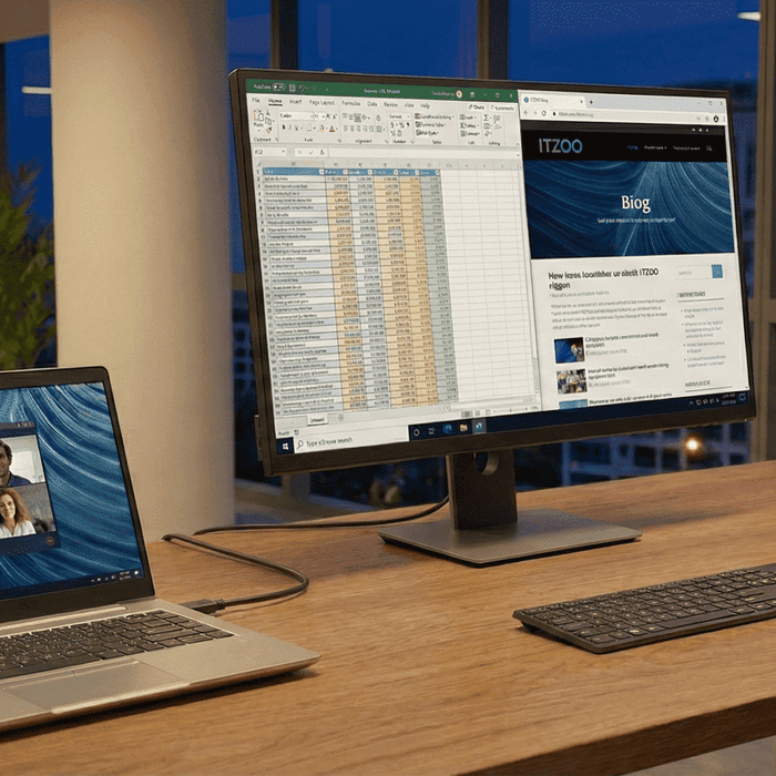Externý monitor k notebooku: kompletný návod, ako ho vybrať a pripojiť (2026)