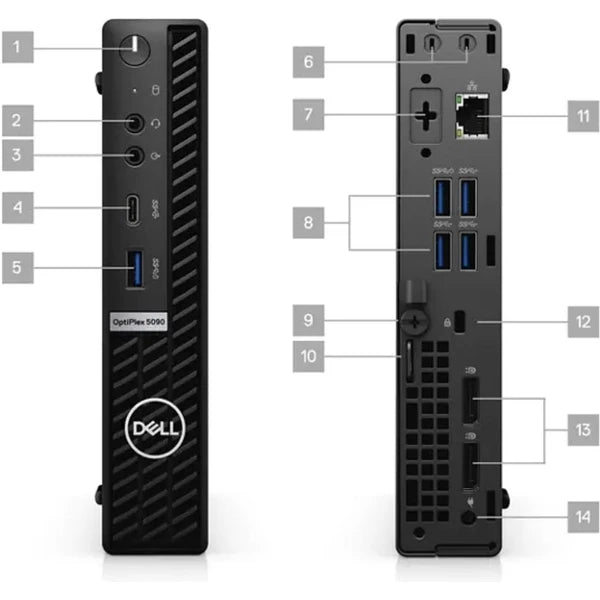 Dell Optiplex 5090 (MFF) i5, 16GB/256GB, Windows 11 - B | Záruka: 1 rok