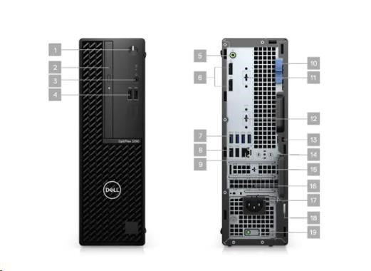 Dell Optiplex 3090 (SFF) i3, 16GB/500GB+256GB, Windows 11 - A | Záruka: 2 roky