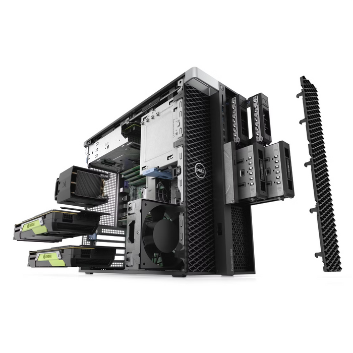 Dell Precision 5820 Xeon, 64GB/2x1TB, Windows 11 - B | Záruka: 1 rok