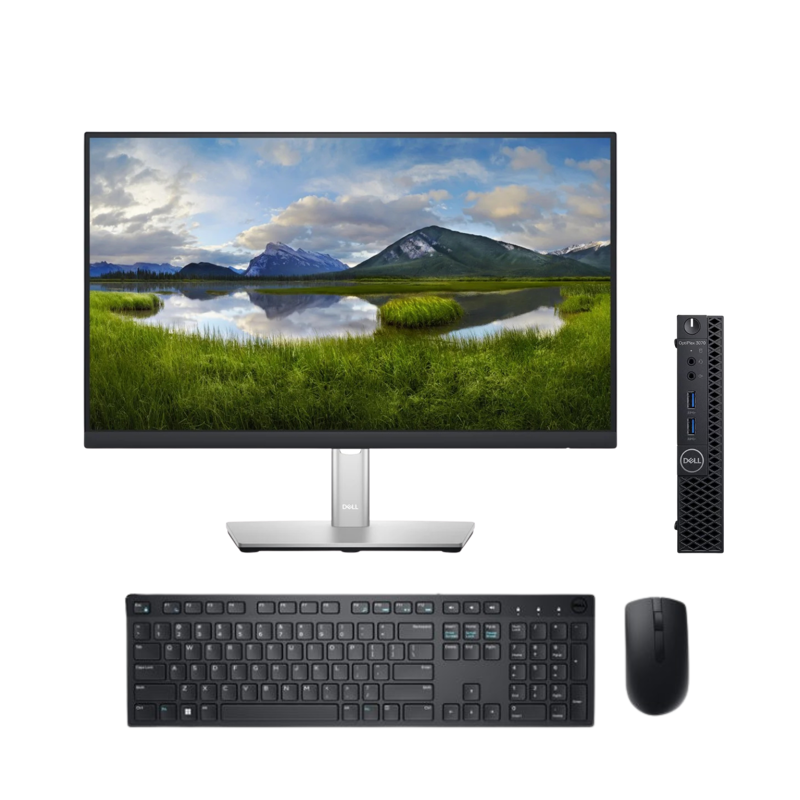 Dell Optiplex 3070 MFF Celeron, 8GB/500GB, Windows 11 + Dell Monitor P2222H - B Dell Optiplex 3070 MFF Celeron, 8GB/500GB, Windows 11 + Dell Monitor P2222H - B
