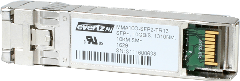Evertz SFP10G-TR13-A SFP Optical Transceiver 10Gbs Evertz SFP10G-TR13-A SFP Optical Transceiver 10Gbs